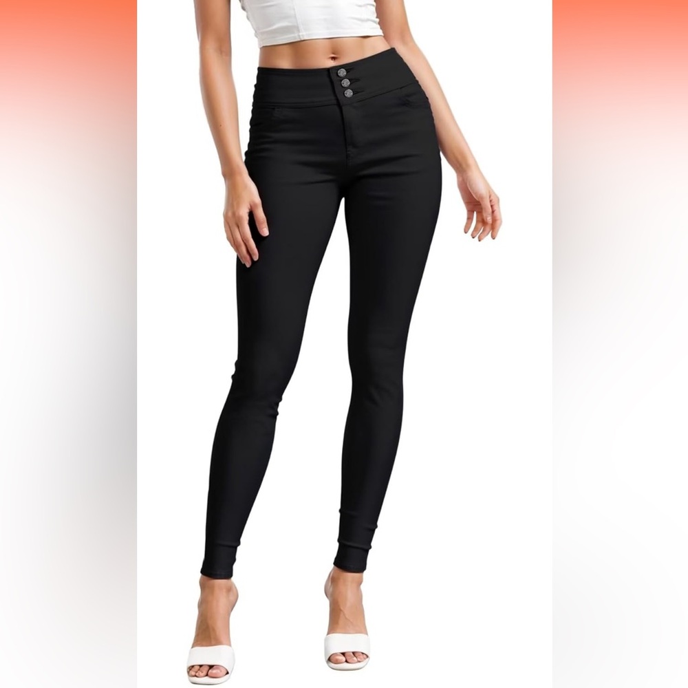 Hybrid & Company Butt Lift Skinny High Waisted V3 Super Comfy Stretch Denim Pant